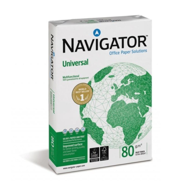 PAPIER KSERO Navigator Universal  A-3 80g kart. 5 ryz