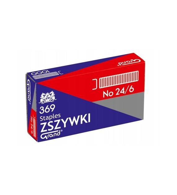 ZSZYWKI 24/6  25k.  GRAND opak. 10 szt.