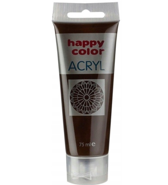 FARBA AKRYLOWA CIEMNY BRĄZ 75ML