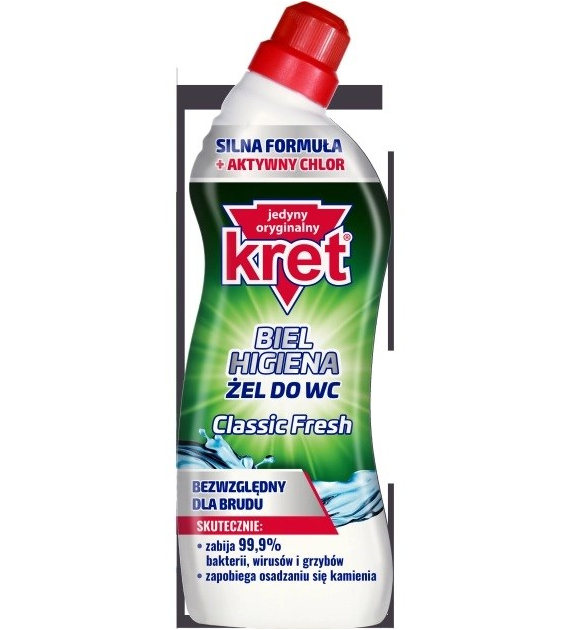 PŁYN DO WC KRET CLASSIC 750G