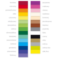 PAPIER KOLOR CIEMNY ZIELONY A-4 170G opak. 20 arkuszy