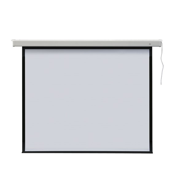 Ekran projekcyjny PROFI elektryczny, format 4:3 145 x 195 cm, przekątna 254 cm