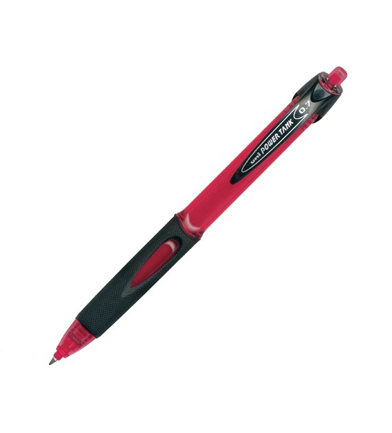 Długopis automatyczny UNI SN-227 czerwony