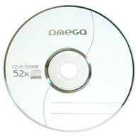 PŁYTA CD-R OMEGA/MAXELL w kopercie 1 szt. opak. 10 sztuk