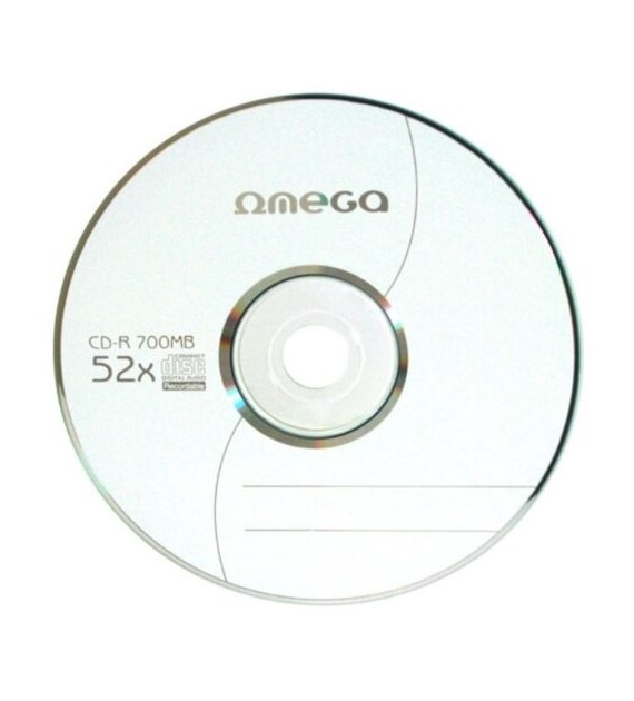 PŁYTA CD-R OMEGA/MAXELL w kopercie 1 szt. opak. 10 sztuk