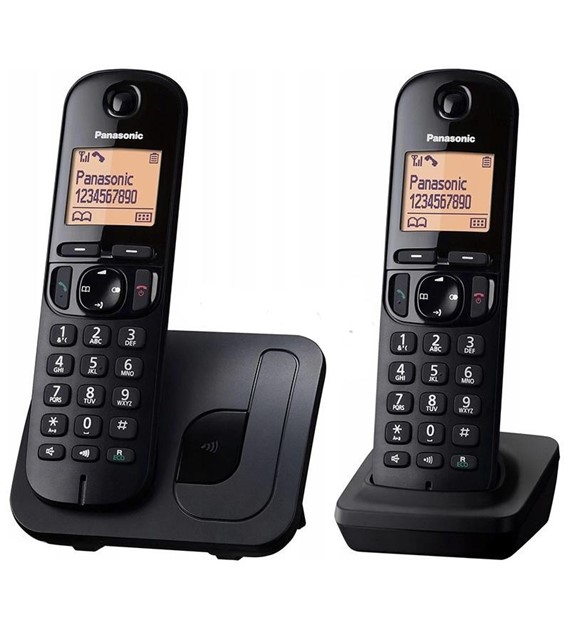 TELEFON PANASONIC KX-TGC212PDB  Dwie  Słuchawki