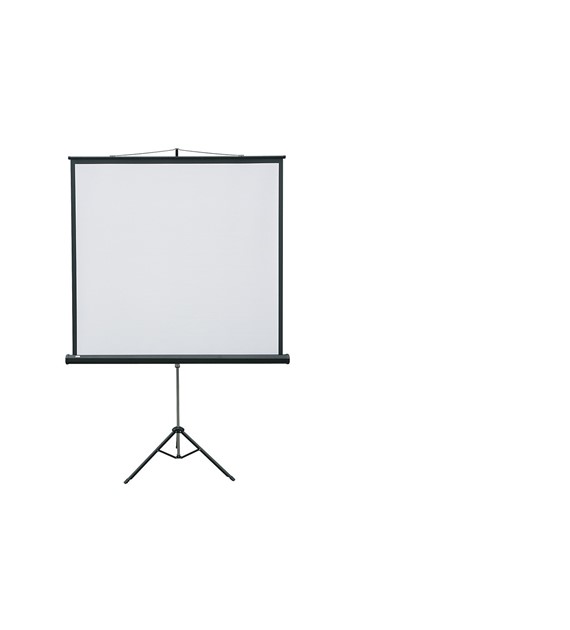 Ekran projekcyjny POP na trójnogu, format 4:3 108 x 147 cm, przekątna 190 cm